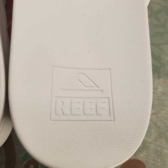 REEF Vista Hi Energy Women's Size 9.5 White Cushion Comfort Sandals - Picture 8 of 10